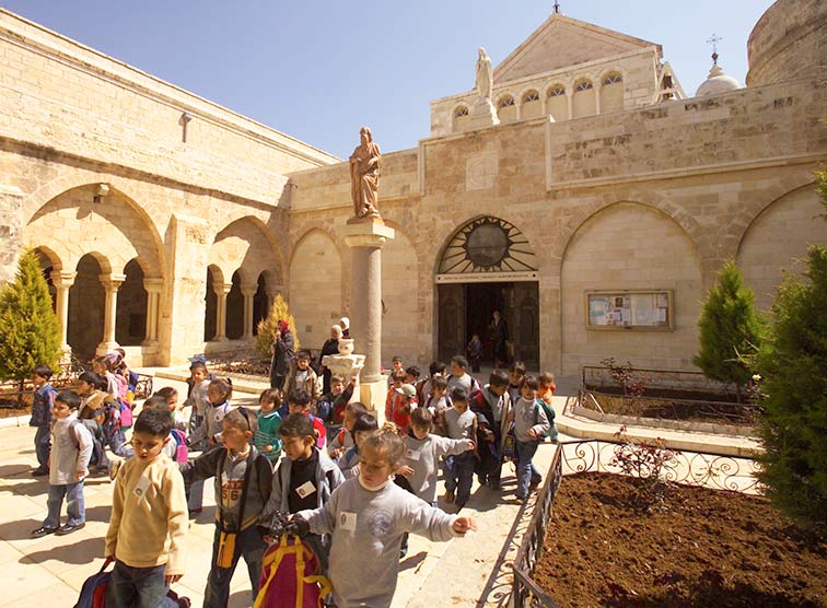 Symbolbild: Kinder in Bethlehem