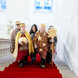 Sternsinger bei eEBS Grünwidl / Erzdiözese Wien/ Schönlaub, Stephan Schönlaub