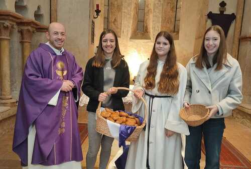 Minibrotaktion 2026 / © Traude Stacher Minibrotaktion in der Pfarre Michelstetten